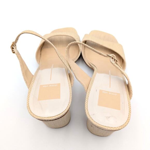 Dolce Vita Nattie Slide Sandal Women's Light Natural Raffia Size US10 EU41 - Picture 5 of 11